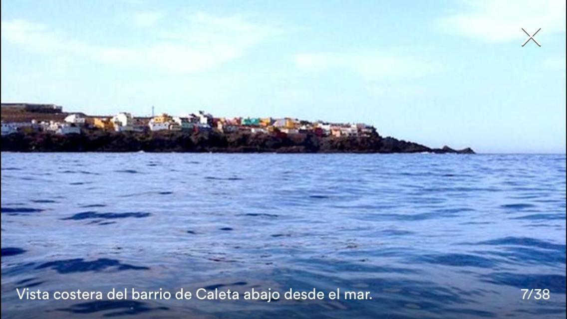 Galdar Penthouse Over The Sea! Sardina Buitenkant foto