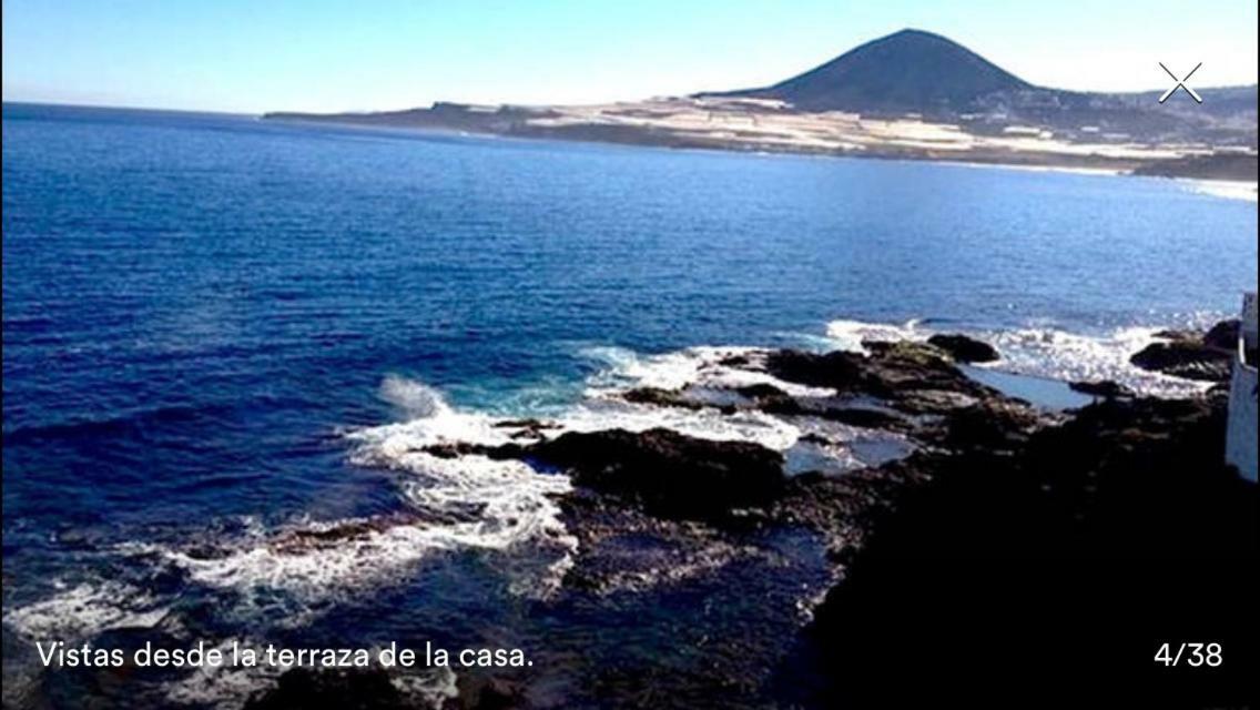 Galdar Penthouse Over The Sea! Sardina Buitenkant foto
