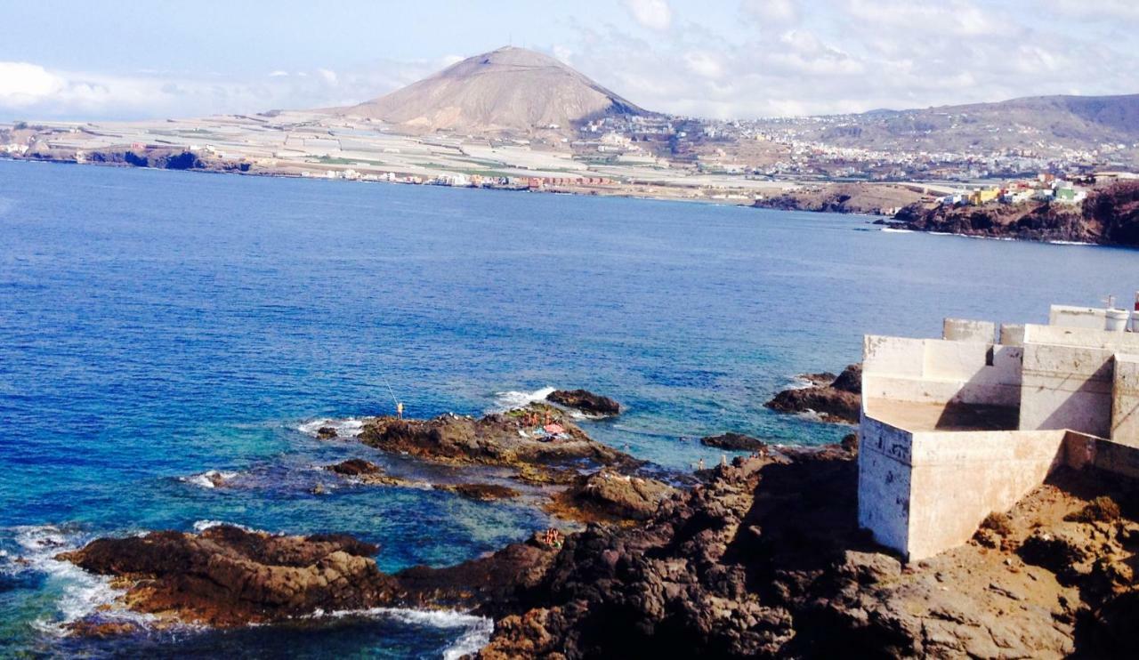 Galdar Penthouse Over The Sea! Sardina Buitenkant foto